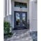 Z-Lite Luca Outdoor Chain Mount Ceiling Fixture, 1-Light, 9.25 In.W x 24 In.H, Black/Etched 517CHB-BK-LED - alternate 6